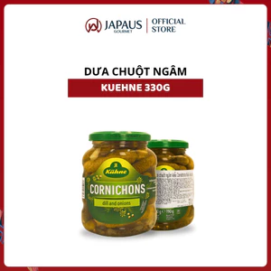 Dưa Chuột Ngâm Kiểu Cornichons Kiiehne 330g JAPAUS GOURMET