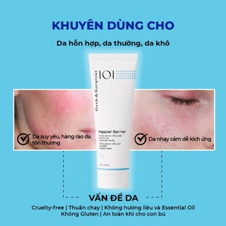 Kem Dưỡng Geek&Gorgeous Happier Barrier Phục Hồi, Giảm Kích Ứng 50ml Duduhouse