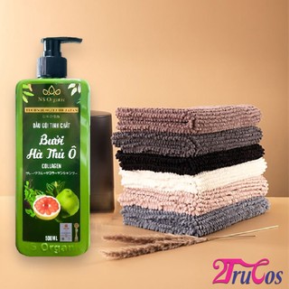 Dầu gội thảo dược NS Organic Herbal Shampoo 500ml (Bồ Kết & Bưởi Hà Thủ Ô bóng mượt đen tóc) 2Trucos