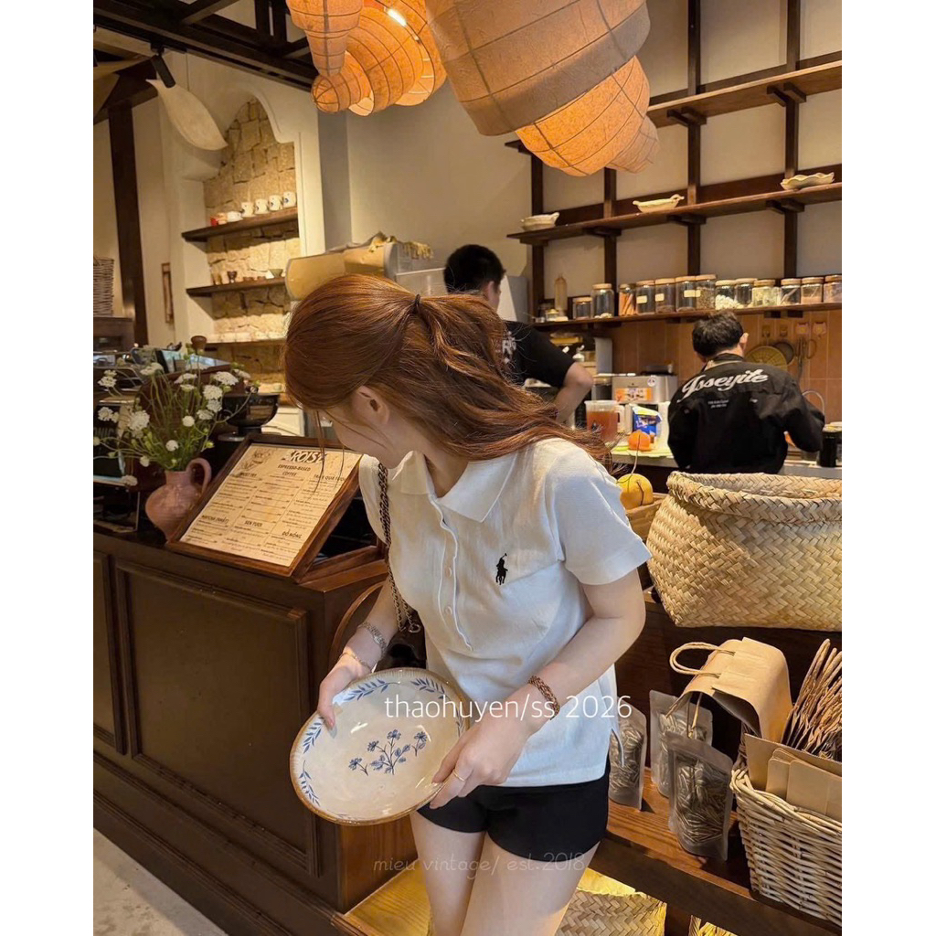 [𝐒𝐮𝐙𝐲] Áo Thun PoLo Thêu Ngựa Miêu QCCC (48-56kg)