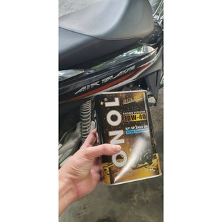 Dầu Nhớt Xe Máy Tay Ga ONOL RACING SCOOTER 10W40 FULL Tổng Hợp API SP (Mẫu Mới) - Mvn Auto