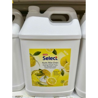 nước rửa chén chanh yuzu coop select 9kg tạo tên sản phẩm