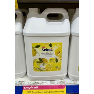 nước rửa chén chanh yuzu coop select 9kg tạo tên sản phẩm