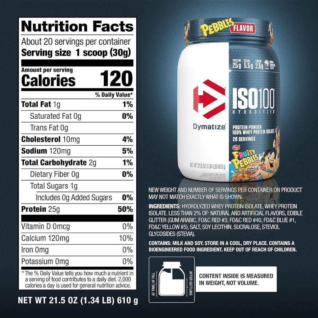 Dymatize ISO100 Hydrolyzed Whey Protein