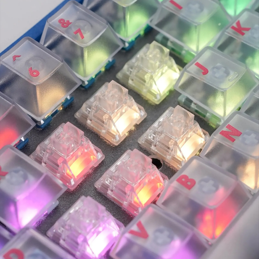 [Hỏa Tốc] Pack 10 Switch TTC Frozen Silent V2 / Silent Bluish White / Speed Silver V2 Cho Bàn Phím Cơ MX