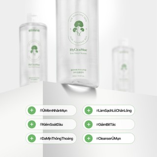 Ủ Mụn Làm Sạch Sâu Elravie HyCicaMue Pore Deep Cleanser 500ml