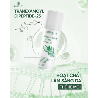 Tinh chất dưỡng da từ phức hợp Peptide Bibalaa RIGHTENING-UP PEPTIDE AMPOULE 30ml