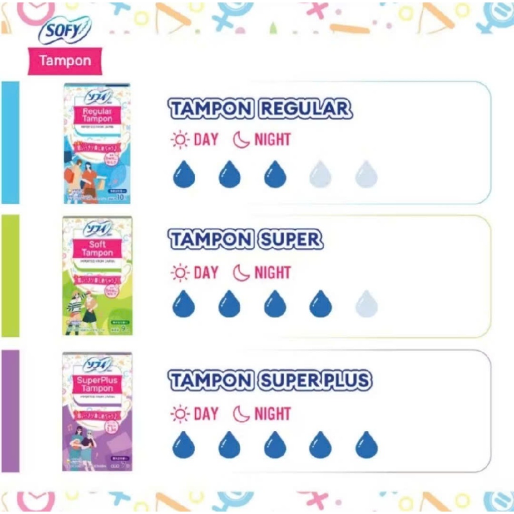 Băng vệ sinh Sofy Tampon Super Plus (hộp 7/10 miếng)