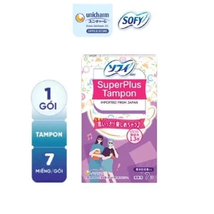 Băng vệ sinh Sofy Tampon Super Plus (hộp 7/10 miếng)