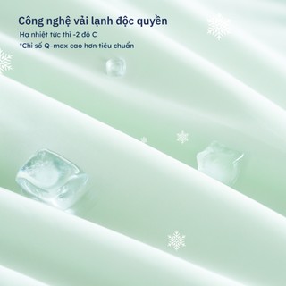 Chăn Lạnh Ru9 Ice Blanket Mát Lạnh Tức Thì | Điều hòa nhiệt độ | Trơn Mịn | Nhiều Màu Sắc | 2m x 2m
