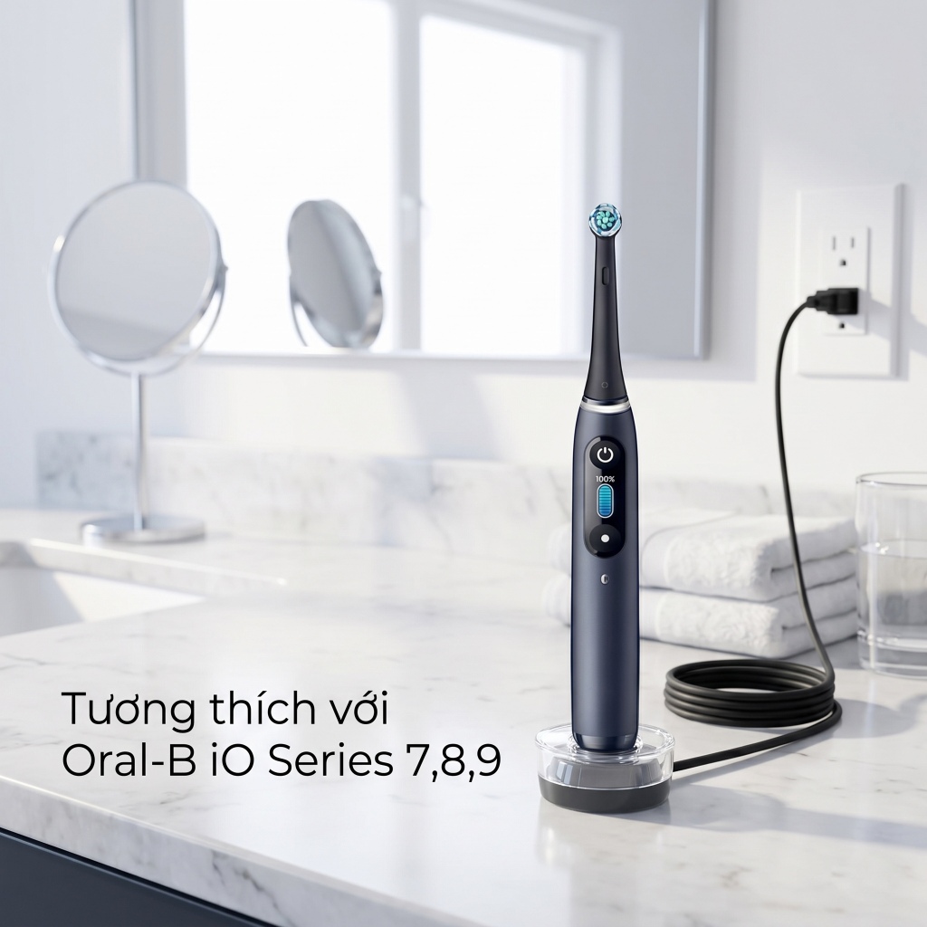 Đế sạc 9pmcare tương thích với bàn chải điện Philips Sonicare DiamondClean HX99 (cho 9000, 9300, 9500, 9700, 9000)