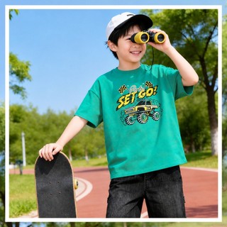 Quần Jean Short Bé Trai BDS26S004R Wookids | Size 110-150 Cá Tính Dễ Phối Đồ