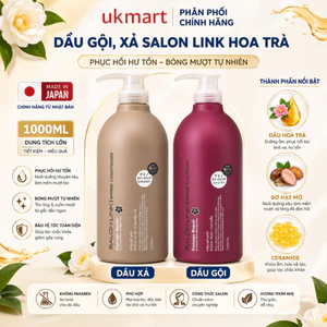 Dầu Gội Đầu Phục Hồi Hư Tổn Kumano Salon Link Amino Damage Repair Shampoo 1000ml