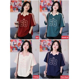 Áo polo trẻ em YODY Form Relax Tay Raglan ICPO26S002