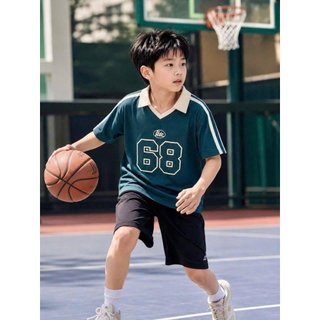 Áo polo trẻ em YODY Form Relax Tay Raglan ICPO26S002