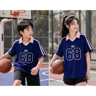 Áo polo trẻ em YODY Form Relax Tay Raglan ICPO26S002