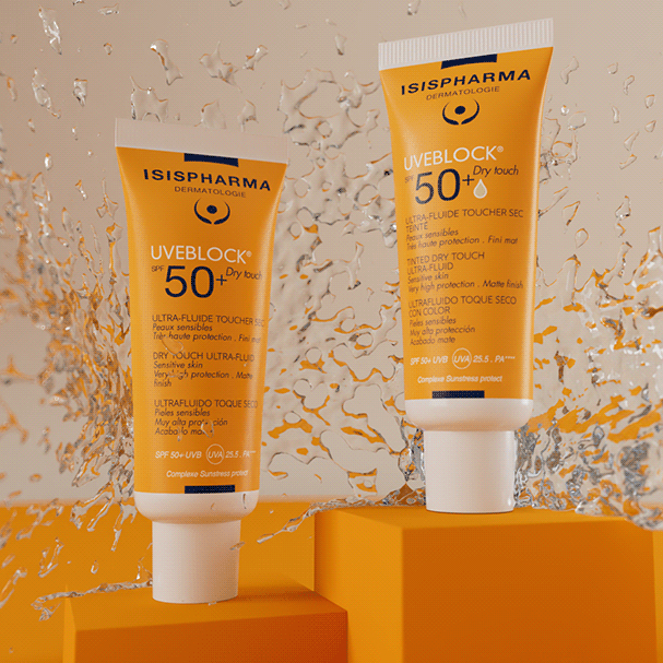 Kem chống nắng ISISPHARMA 40ml/Uveblock SPF50+ cho da nhạy cảm bảo vệ tối ưu