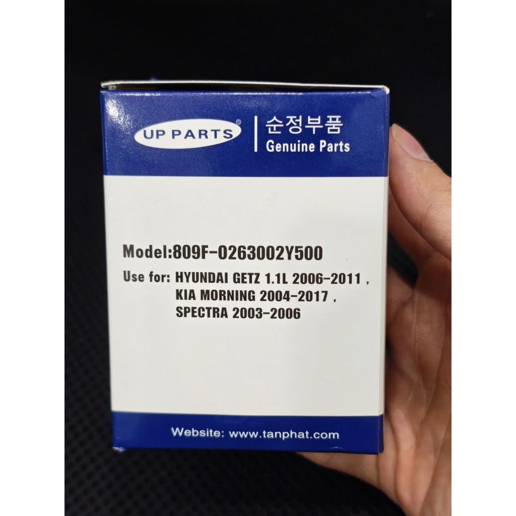 lọc dầu ô tô Kia Morning2004 -2017,Hyundai Getz1.1L 2006-2011, SPECTRA 2003-2006