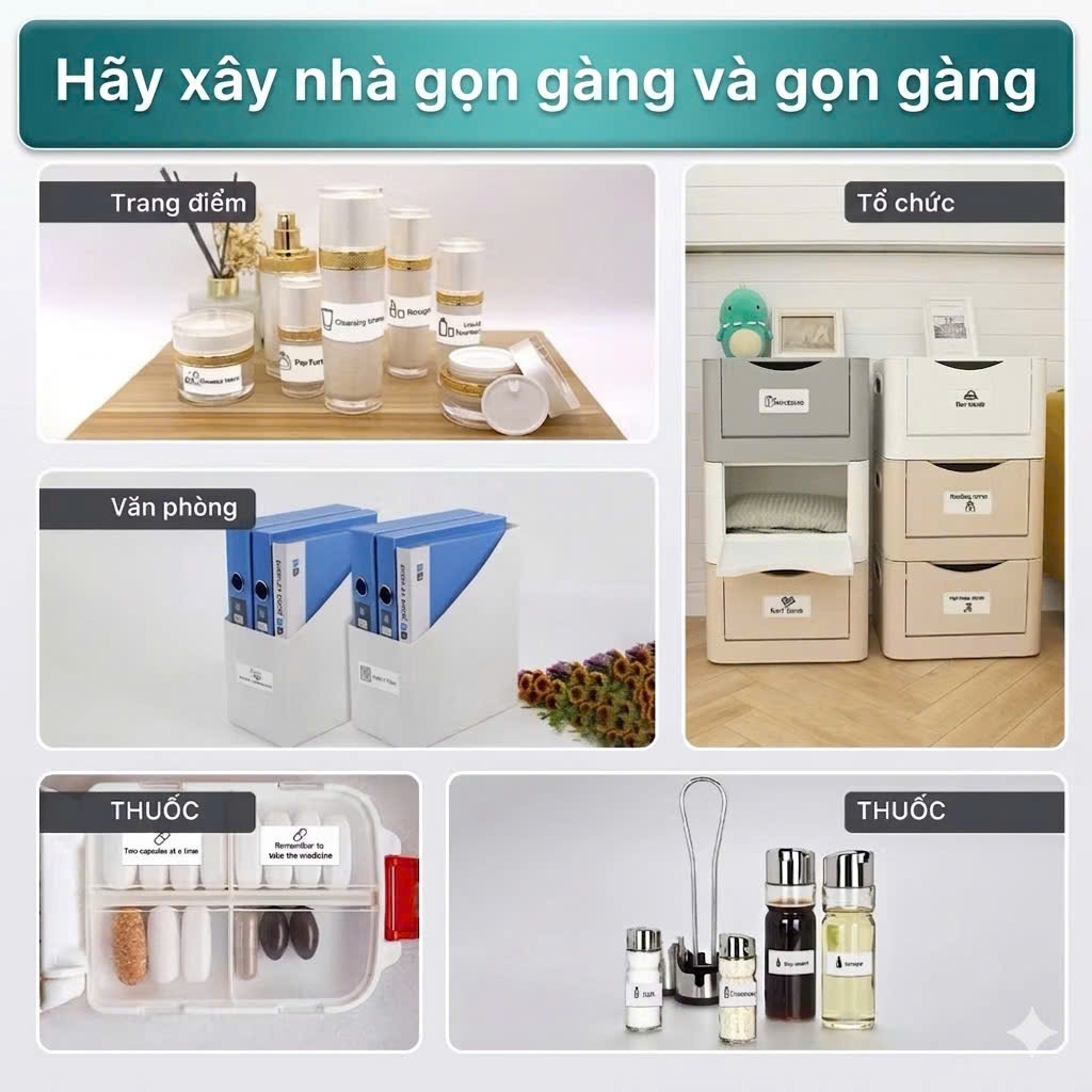 Tem nhiệt in mã vạch 40x30 50x30 50x35 40x25 52x30 60x40 Tem cân điện tử siêu thị nhãn Tem trà sữa Decal Tem phụ CUỘN LE