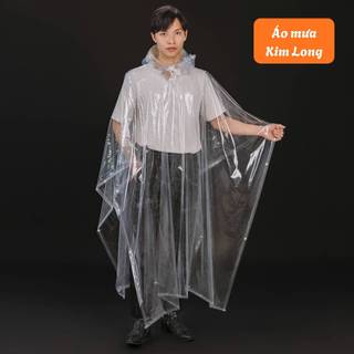 Áo Mưa Cánh Dơi Trong Suốt Thời Trang Nam Nữ