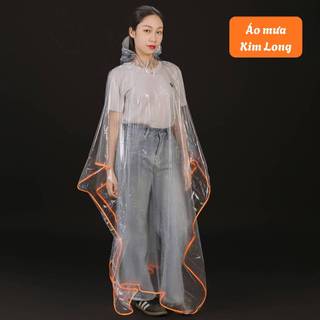 Áo Mưa Cánh Dơi Trong Suốt Thời Trang Nam Nữ