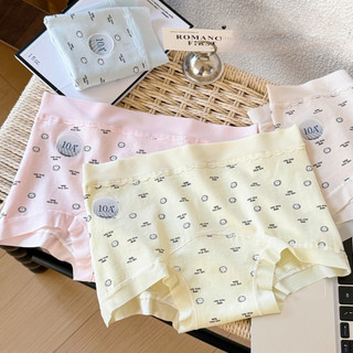 Quần Lót Đùi Nữ Dáng Boxer Mềm Mại Hoạ Tiết Nhí, Quần Chip Co Dãn Tốt Chống Hằn Cộm King Shop L-6005