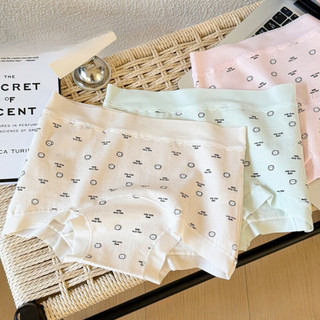 Quần Lót Đùi Nữ Dáng Boxer Mềm Mại Hoạ Tiết Nhí, Quần Chip Co Dãn Tốt Chống Hằn Cộm King Shop L-6005