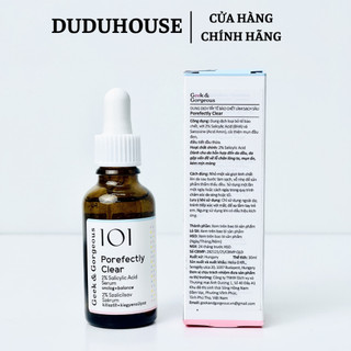 Tinh Chất 2% BHA Geek&Gorgeous Porefectly Clear Làm Sạch Lỗ Chân Lông, Cải Thiện Mụn, Giảm Dầu 30ml