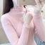 Áo Len Giệt Kim phối ren nửa cổ kết hợp lông mềm