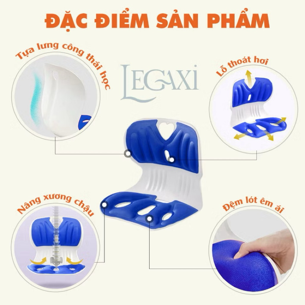 Ghế Ngồi Công Thái Học Điều Chỉnh Tư Thế, Chống Cong Vẹo Cột Sống