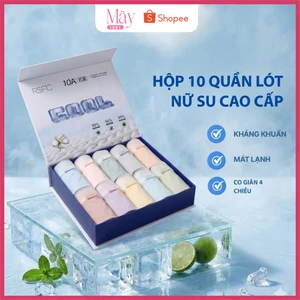 Set Quần Chip Cool Kháng Khuẩn Siêu Mỏng, Quần Lót Nữ Băng Lạnh Cao Cấp