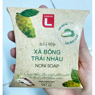Xà Bông Trái Nhàu handmade 90gr date 2028