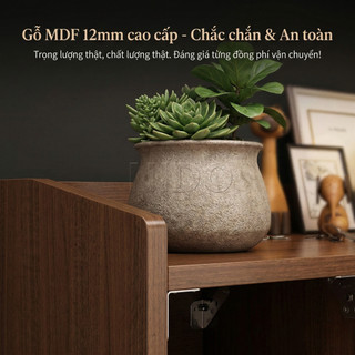 Nido Tủ Giày Kệ Giày MDF 12mm 2 Cánh 1 Ngăn Kéo, Tủ Để Giày 60cm Decor Hiện Đại Cho Lối Vào