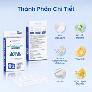 Miếng dán mụn Ngày và Đêm18/36 Miếng Trioderma Chính Hãng