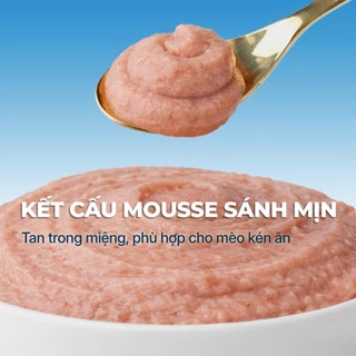 Pate cho mèo Faenbei, Pate dạng Mousse sánh mịn, Ngon miệng, Dinh dưỡng cao, Cho mọi độ tuổi, 85g