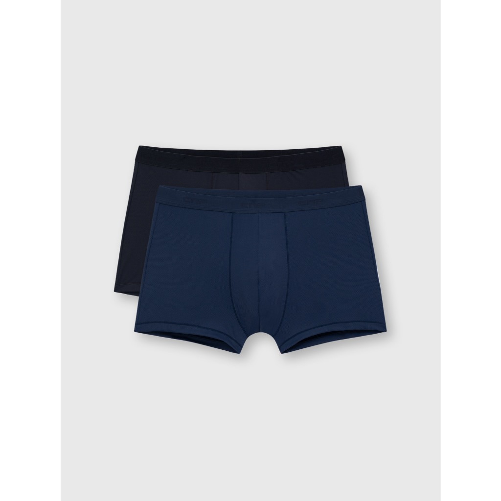 Combo 2 quần lót đùi nam CANIFA dáng boxer brief chất liệu co giãn mềm mịn mát 8US26A008