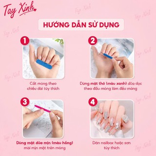 Dũa Móng Mini 2 Mặt Nhám Tay Xinh – Set 100 Chiếc / Lẻ 1 Chiếc, Dũa Nail Box, Dũa Tạo Form Móng, Dũa Móng Chuyên Nghiệp