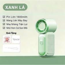 Quạt Cầm Tay Mini X688 100 Cấp Độ Gió Pin 1800mAh – dùng ổn định, sạc nhanh Type-C Quạt Tích Điện Mini Nhỏ Gọn Tiện Lợi_