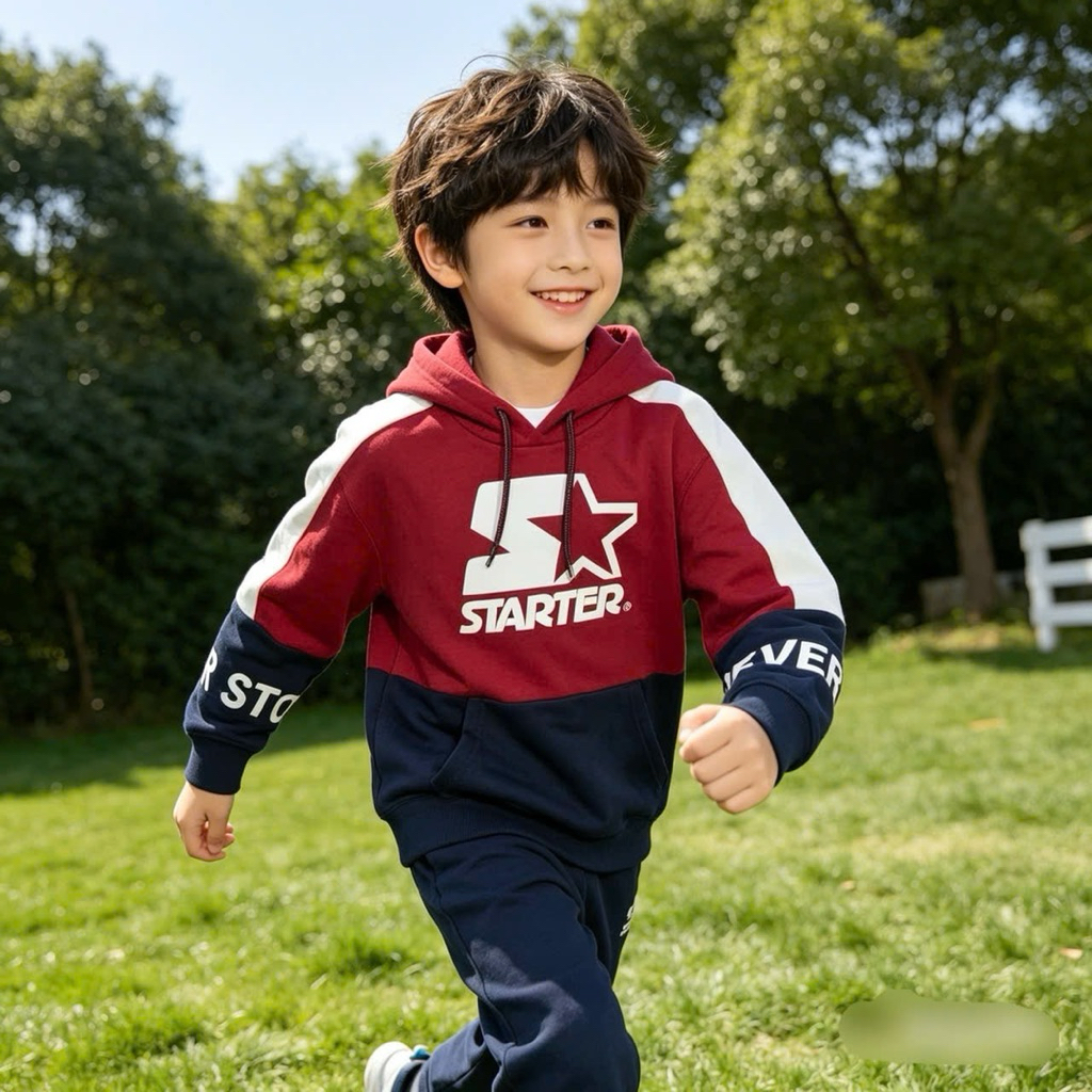 Áo Hoodie Nỉ Bông Bé Trai Bé Gái Hàng Xuất Dư C6376 Size 10-16 Tuổi (33-50kg) Dày Dặn Giữ Ấm