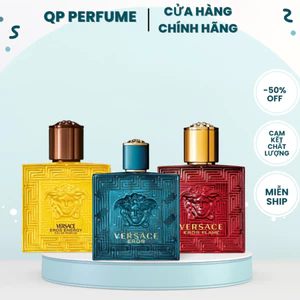 Nước Hoa Nam Eros Xanh - Đỏ - Vàng 100ml Cuốn Hút Nổi Bậtt- Full Box