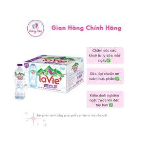 {Chính hãng} Nước khoáng Thiên nhiên La Vie+ Kiềm 500ml (Thùng 24 chai)