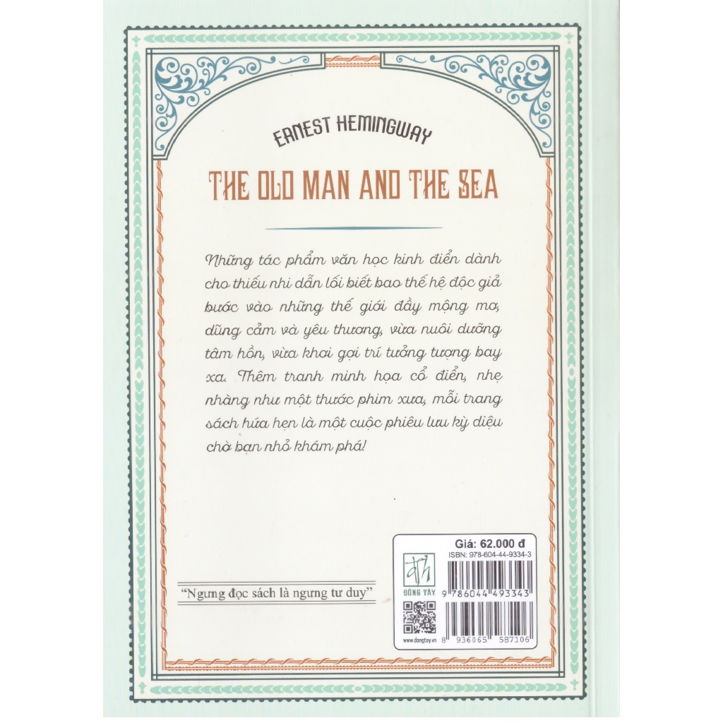 Sách Ernest Hemingway - Ông già và biển cả