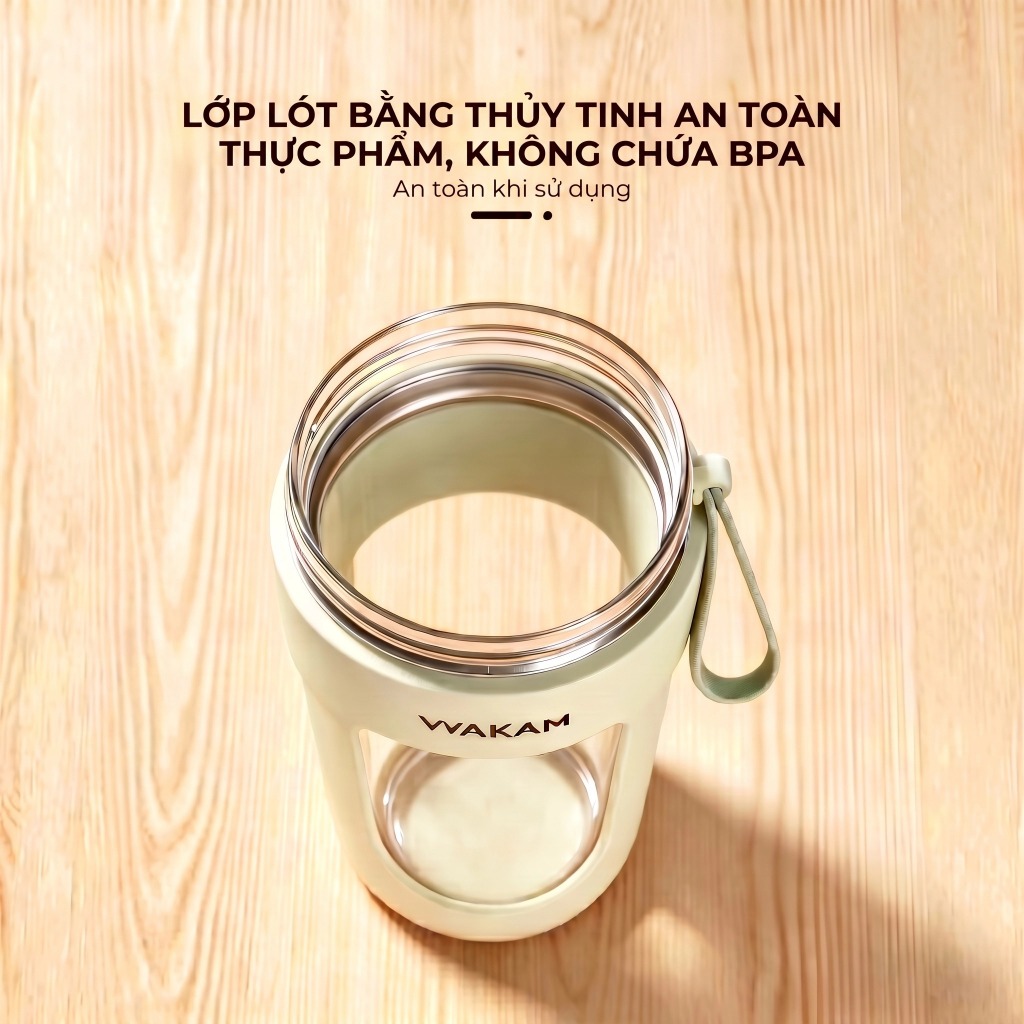 VVAKAM Máy xay sinh tố cầm tay juicer 450ML 12 Lưỡi 304 Dao Dung cầm tay máy ép trái cây máy ép hoa quả