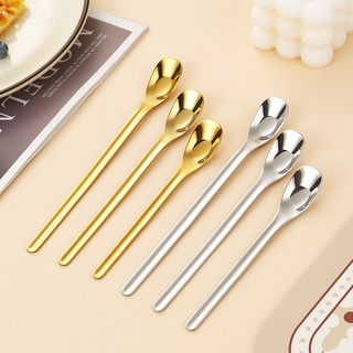 ( Giá sỉ Muỗng m5   ) Set 10 muông 20 muông  Cà Phê kem  M5 Inox 304  có 3 size và 2 màu vàng và bạc