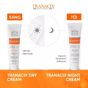 Combo Chăm Sóc Da Ngày & Đêm Tranacix (Day Cream SPF 50+ & Night Cream)