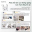 Set ROU ni sơn gel mắt mèo thuỷ tinh pha lê trong suốt sáng lấp lánh chuyên dụng cho tiệm nail