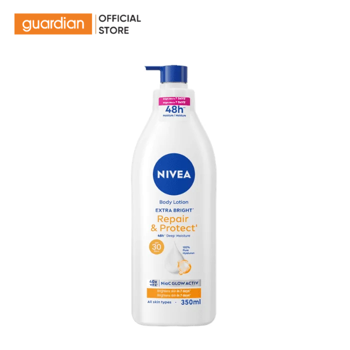 Sữa Dưỡng Thể Nivea Phục Hồi & Chống Nắng Ban Ngày 350ml