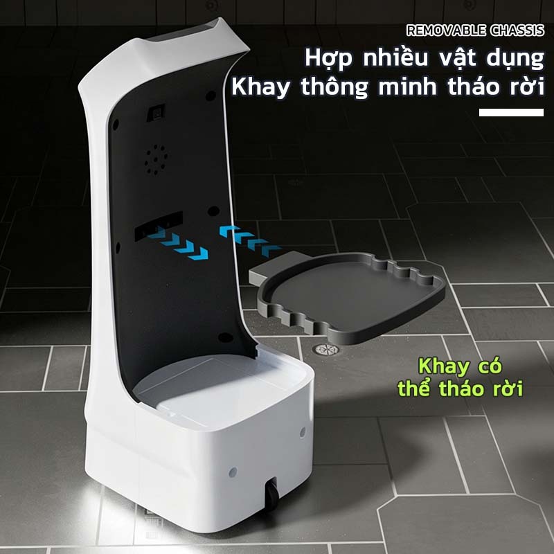 Gia đình cùng nhập vai nhà hàng nhờ đồ chơi mô phỏng giao đồ uống robot giao hàng cho trẻ em chạy pin, không dây, rèn lu