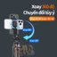 Gậy Selfie Đa Năng Chân Tripod 3 Chân Vững Chắc, Hỗ Trợ Livestream & Quay Video Chuyên Nghiệp, Chiều Dài 1.7M