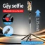 Gậy Selfie Đa Năng Chân Tripod 3 Chân Vững Chắc, Hỗ Trợ Livestream & Quay Video Chuyên Nghiệp, Chiều Dài 1.7M